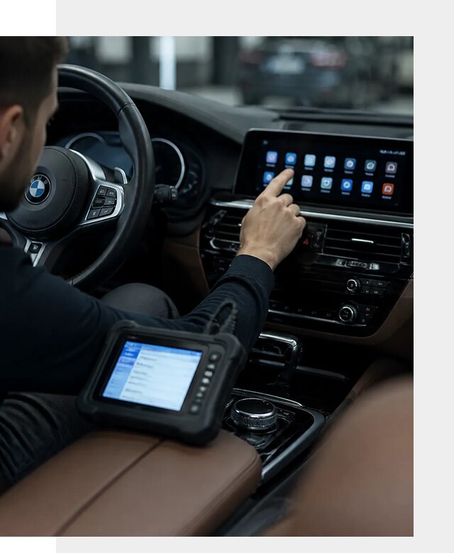 Установка приложений и мультимедиа сервисов BMW в Удомле
