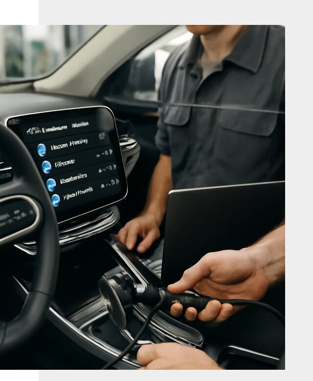 Установка приложений Geely для мультимедиа автомобиля в Удомле