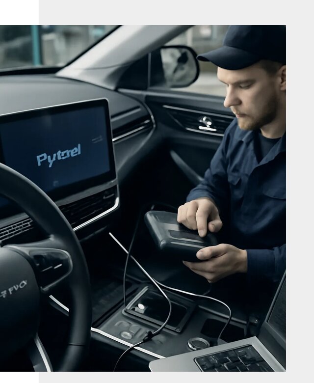 Русификация автомобилей Jetour с адаптацией меню в Удомле