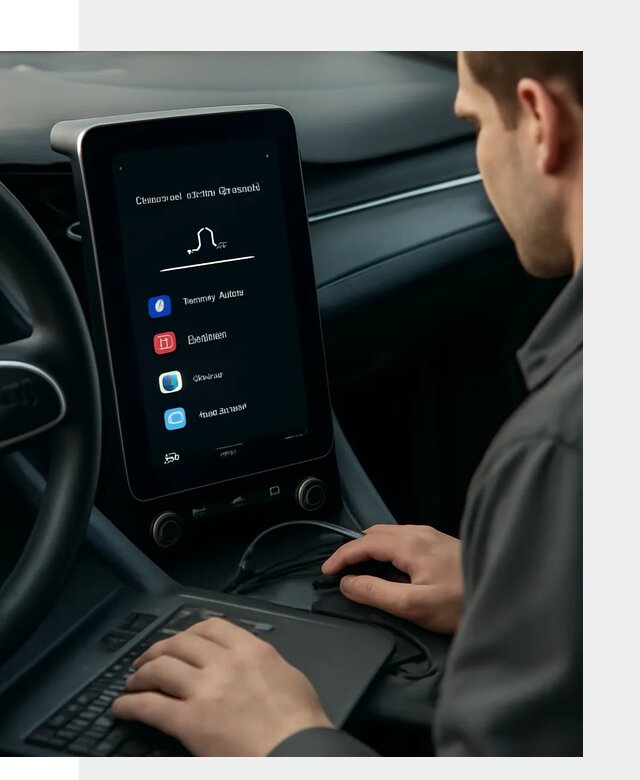 Установка приложений Lynk Co на автомобиль в Удомле