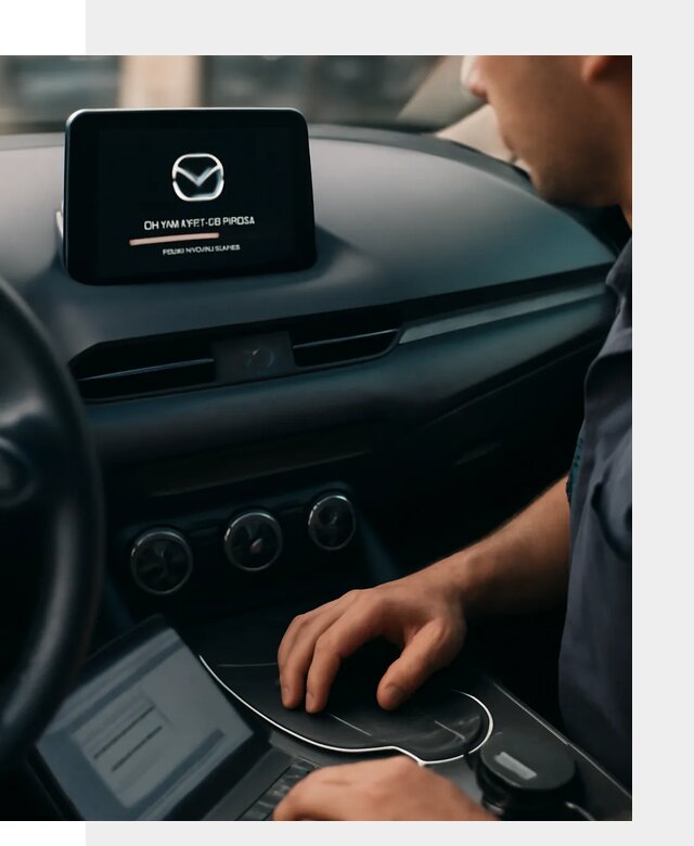 Установка приложений Mazda на мультимедийную систему в Удомле